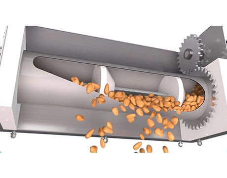 Sistema de aço inoxidável da corrente transportadora para pós do alimento