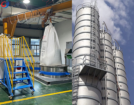 Os sistemas diluídos do transtorte pneumático da fase do pó aumentam sistemas da carga do saco