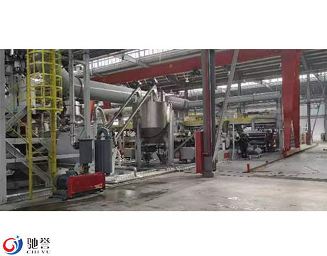 Sistema de composição automática de PVC para sistema de mistura de linha de extrusão de piso SPC/LVT/WPC