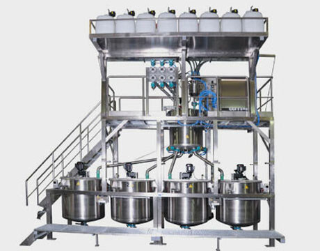 Sistema de mistura de dose líquido para a indústria química