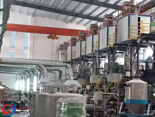 Sistema de transtorte de mistura de dose automático para o cabo do PVC