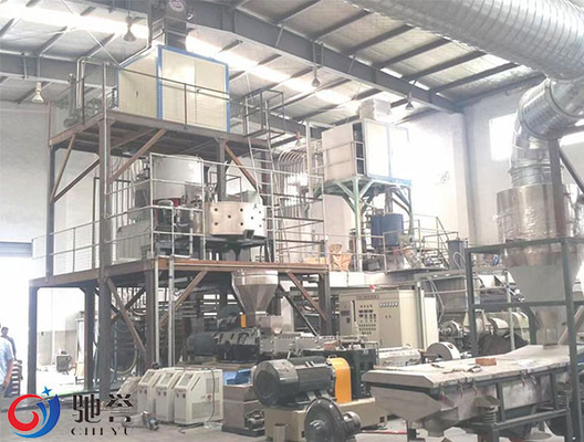 Sistema de transtorte de mistura de dose automático para o cabo do PVC