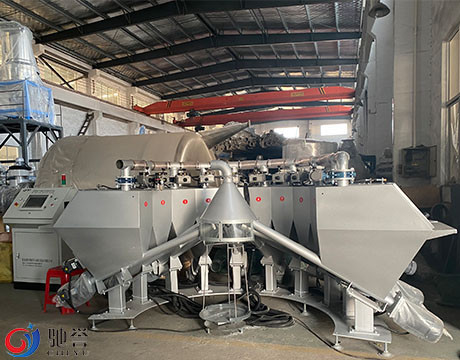 Máquina de dose de tratamento por lotes automática dos aditivos para a linha da extrusora da tubulação do PVC