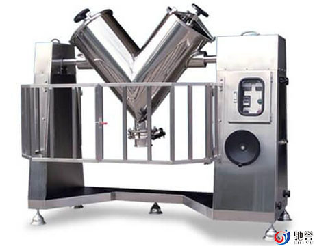 V Blender e misturador de pó para misturar pó com sistema de dosagem