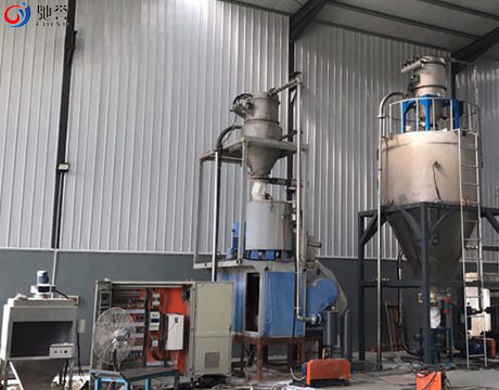 Pulverize o sistema de alimentação do transtorte pneumático para a mistura e a máquina da extrusão