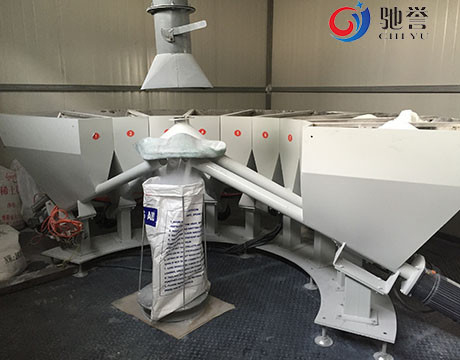 Máquina de dose de tratamento por lotes automática dos aditivos para a extrusora SPC da tubulação do PVC que pavimenta a linha de produção