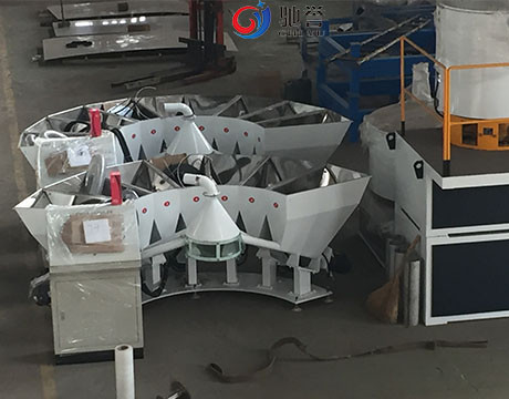 Máquina de dose de tratamento por lotes automática dos aditivos para a extrusora SPC da tubulação do PVC que pavimenta a linha de produção