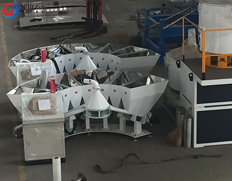 Multi-ingrediente que pesa dosando a máquina para a indústria alimentar