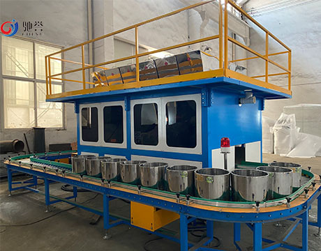 Máquina de peso de tratamento por lotes automática do pó químico
