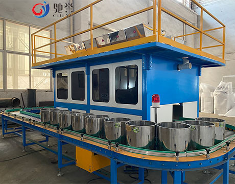 Máquina de peso de tratamento por lotes automática do pó químico