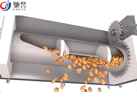 Corrente do tubo que alimenta transportando o sistema para o pó e os grânulo com dose do equipamento