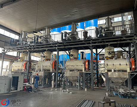 Tecnologias que misturam, alimentação do Pvc, dosando sistemas
