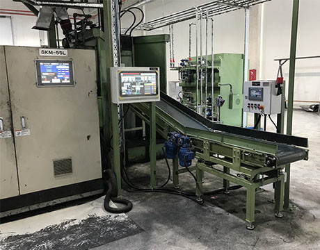 Automóvel de borracha do óleo do pó do carbono do misturador de Banbury da máquina de mistura que dosa o sistema de mistura