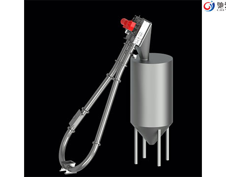 Alimento que transporta o transporte de corrente tubular