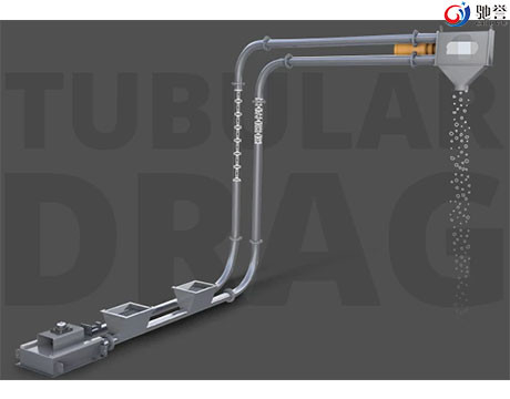 Transportador de corrente de tubo Schrage