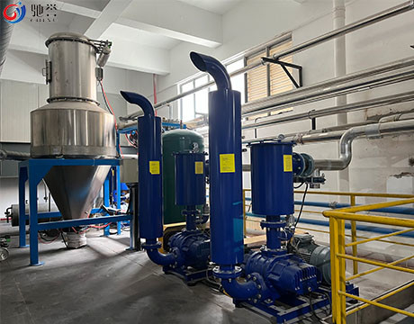 Vácuo do pó que alimenta transportando o sistema com peso do equipamento de mistura