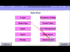 Sistema de composição automática de PVC para sistema de mistura de linha de extrusão de piso SPC/LVT/WPC